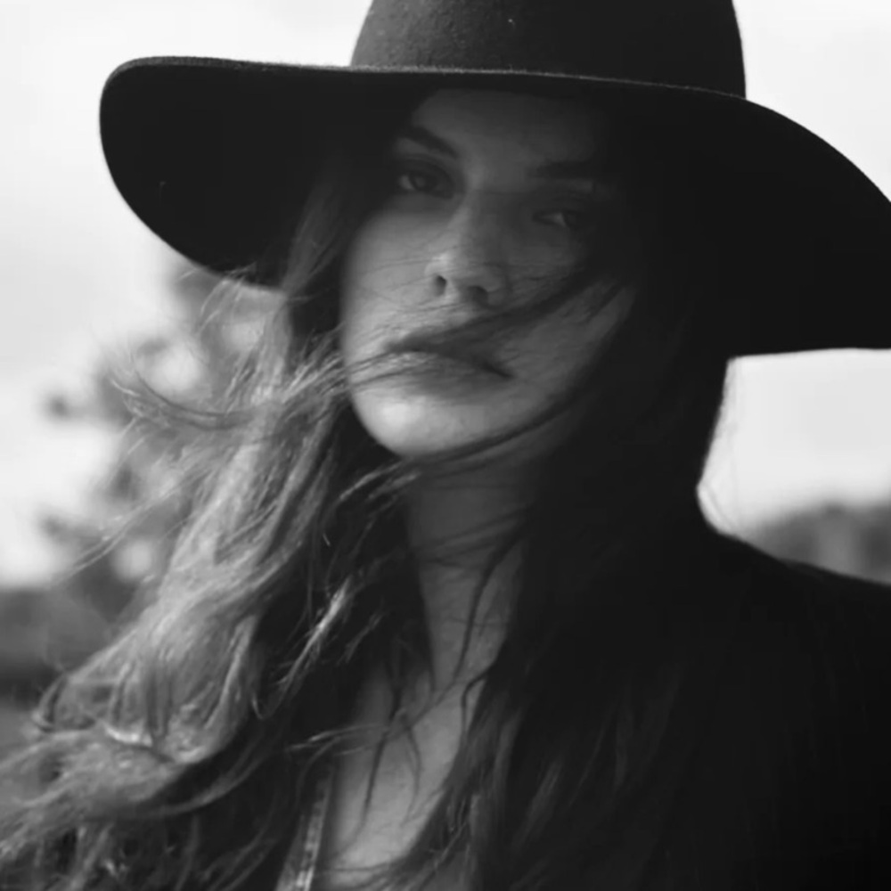 WOMENS FELT WOOL WIDE BRIM FEDORA WOOL FLOPPY HAT H&M - Picture 4 of 10